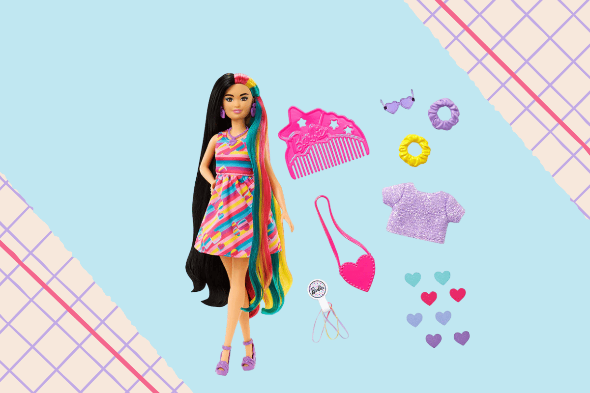 Búp bê Barbie tóc dài: Quà tặng sành điệu cho bé