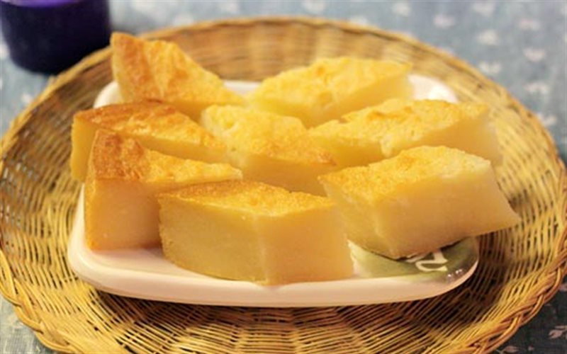 Cách làm bánh khoai mì nướng không cần lò nướng vẫn thơm ngon, béo ngậy
