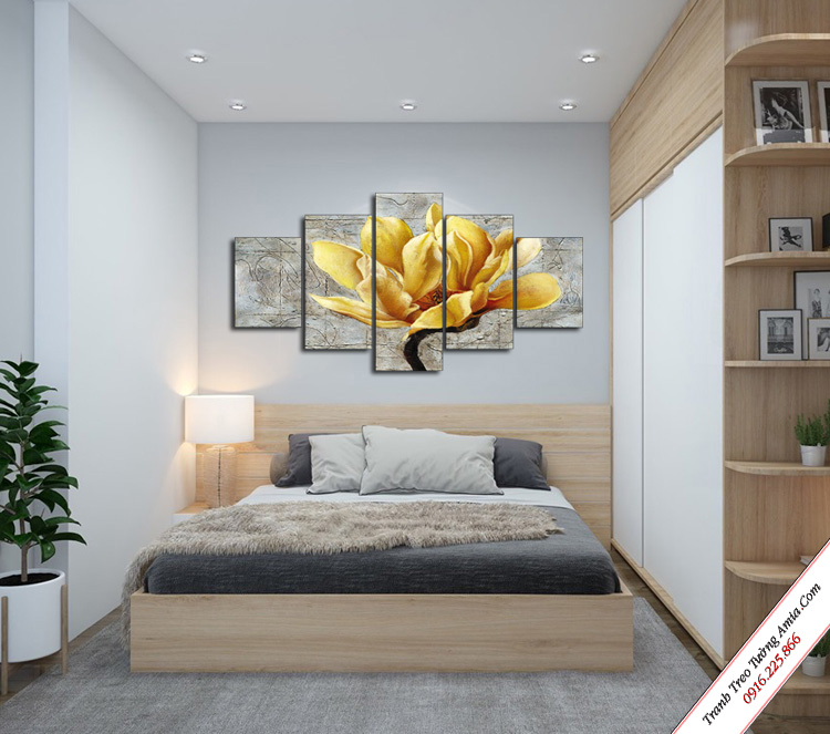 Tranh treo phòng ngủ phong thủy và những lưu ý khi chọn lựa