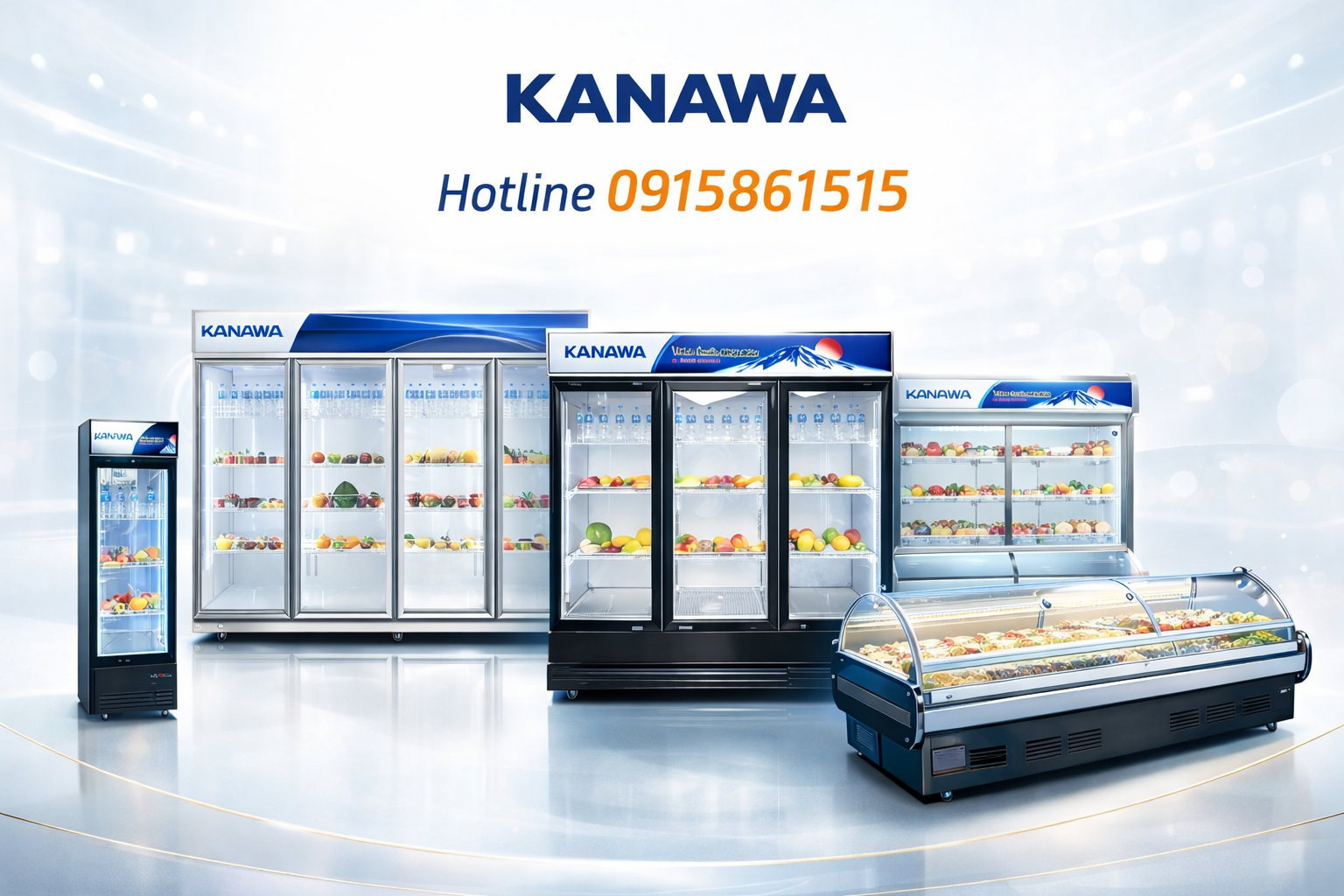 tủ mát trưng bày, tủ mát siêu thị và tủ mát công nghiệp