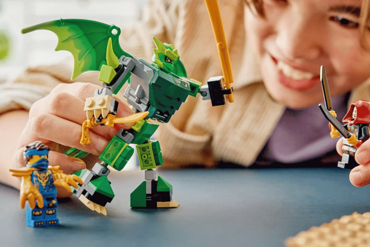 Bộ chiến đấu chiến giáp rồng Lloyd LEGO NINJAGO cực chất